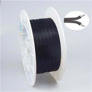 Cable de fibra óptica de plástico dúplex LSZH