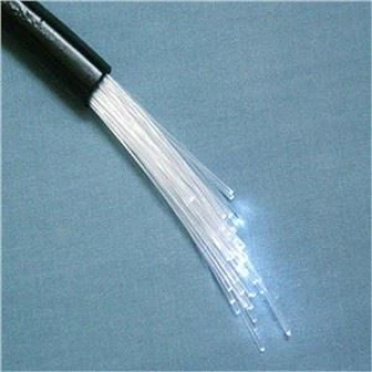 Cable de fibra óptica de brillo de extremo de múltiples hebras de PMMA
