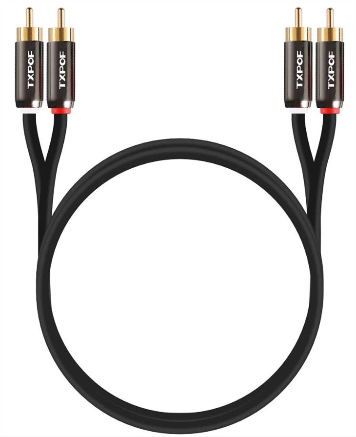 Premium 3.5mm Aux To 2 RCA Audio Cable