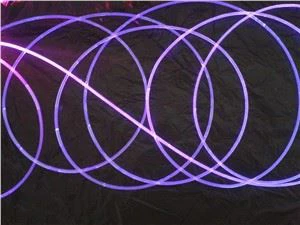 Suave 0.25-14mm Led Luces laterales de fibra