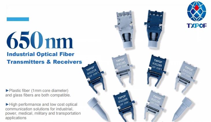 650nm Optical Transceivers