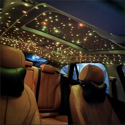 Coche cielo estrellado
