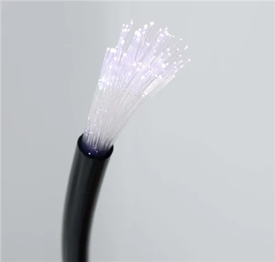Cable de fribra óptica multi del resplandor del extremo de los filamentos para la iluminación de la piscina de la fibra óptica